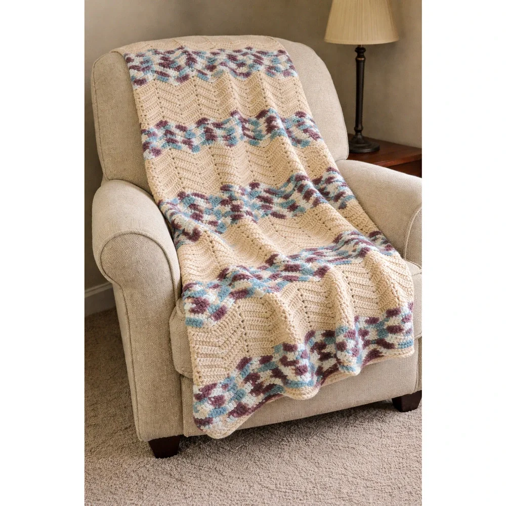 Handmade cozy crochet